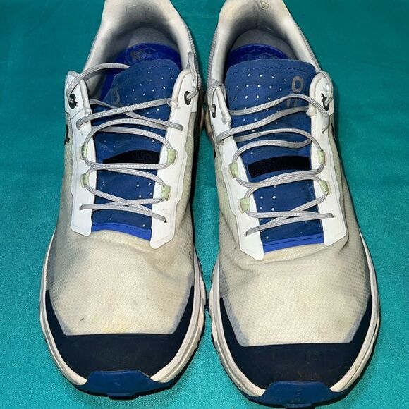 On Cloud CloudVista Mens Running Shoes 10.5‎ 64.99061 Waterproof Frost Ink Blue - Picture 3 of 9